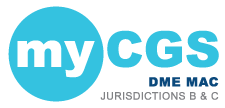 myCGS DME MAC Jurisdictions B & C