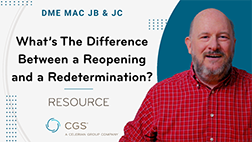 What's the Difference Between a Reopening and a Redetermination?