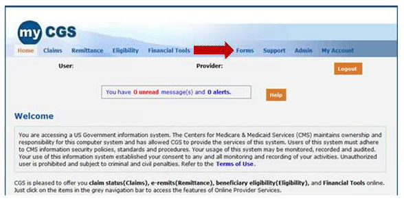 Introducing The MyCGS Web Portal Submitting Redeterminations Through 